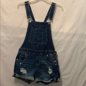 ‼️‼️SOLD‼️‼️Ripped Shortalls Overalls Dollhouse